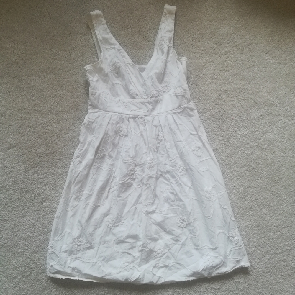 White Floral Sundress Maurices